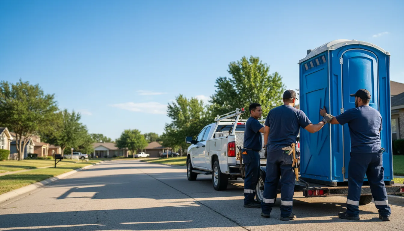 Portable Toilet Rental in Sanford, NC near me
